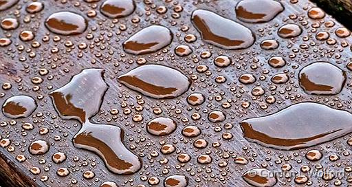 After A Rain_P1150160-2.jpg - Wet picnic table photographed at Smiths Falls, Ontario, Canada.